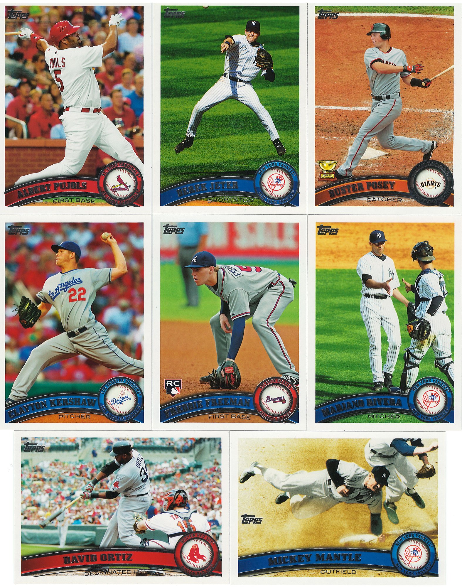Amazon.com: 2011 Topps MLB Baseball Series Complete Mint Hand